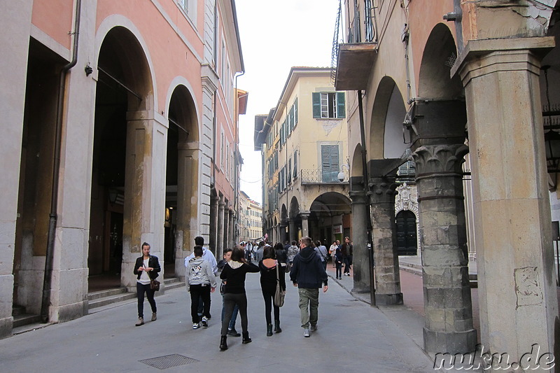 Nördliche Altstadt von Pisa, Italien