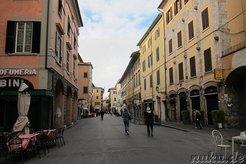 Nördliche Altstadt von Pisa, Italien