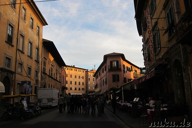 Nördliche Altstadt von Pisa, Italien