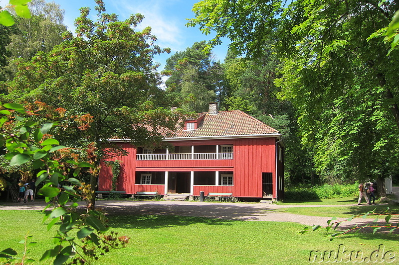 Norsk Folkemuseum - Freilichtmuseum auf Bygdoy in Oslo, Norwegen