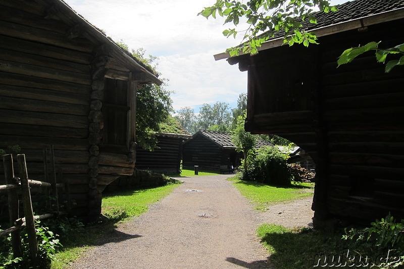 Norsk Folkemuseum - Freilichtmuseum auf Bygdoy in Oslo, Norwegen