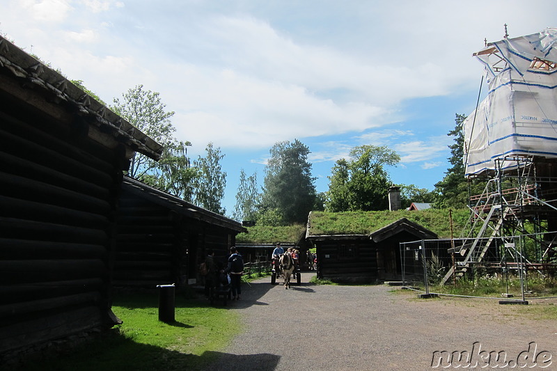 Norsk Folkemuseum - Freilichtmuseum auf Bygdoy in Oslo, Norwegen