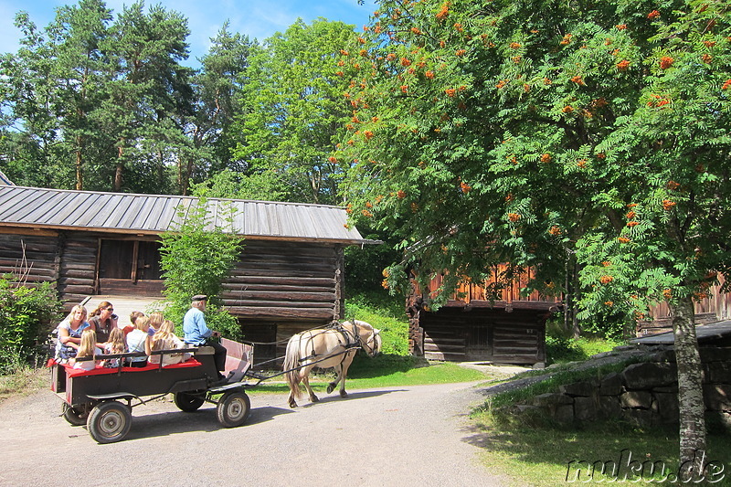 Norsk Folkemuseum - Freilichtmuseum auf Bygdoy in Oslo, Norwegen