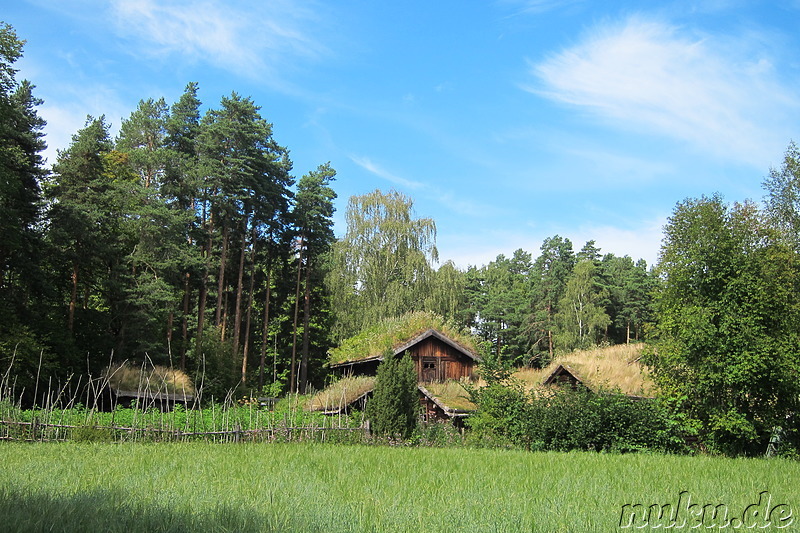 Norsk Folkemuseum - Freilichtmuseum auf Bygdoy in Oslo, Norwegen