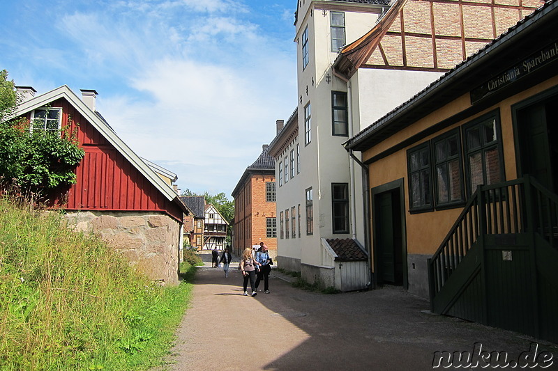 Norsk Folkemuseum - Freilichtmuseum auf Bygdoy in Oslo, Norwegen