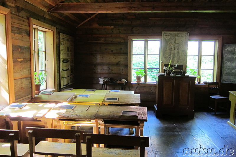 Norsk Folkemuseum - Freilichtmuseum auf Bygdoy in Oslo, Norwegen