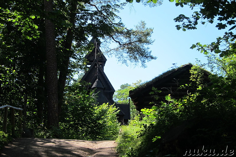 Norsk Folkemuseum - Freilichtmuseum auf Bygdoy in Oslo, Norwegen