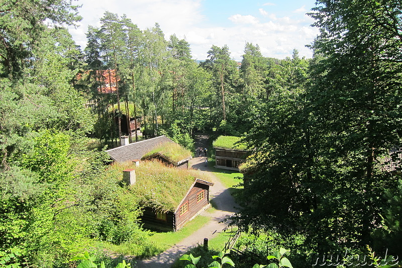 Norsk Folkemuseum - Freilichtmuseum auf Bygdoy in Oslo, Norwegen