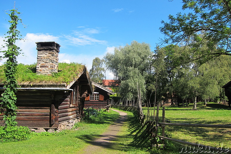 Norsk Folkemuseum - Freilichtmuseum auf Bygdoy in Oslo, Norwegen