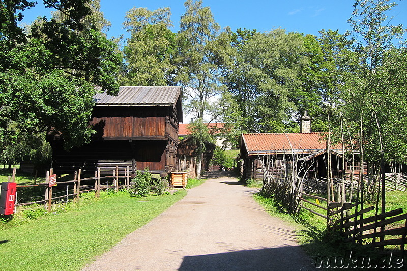 Norsk Folkemuseum - Freilichtmuseum auf Bygdoy in Oslo, Norwegen