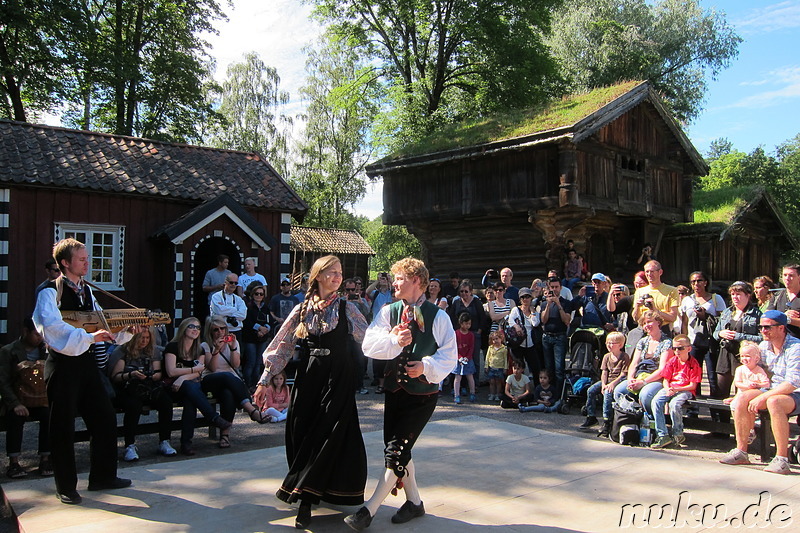 Norsk Folkemuseum - Freilichtmuseum auf Bygdoy in Oslo, Norwegen