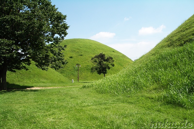 Noseodong-Grabhügel in Gyeongju, Korea