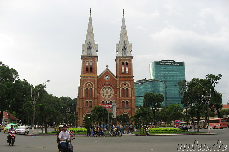 Notre Dame Cathedral in Ho Chi Minh Stadt, Vietnam