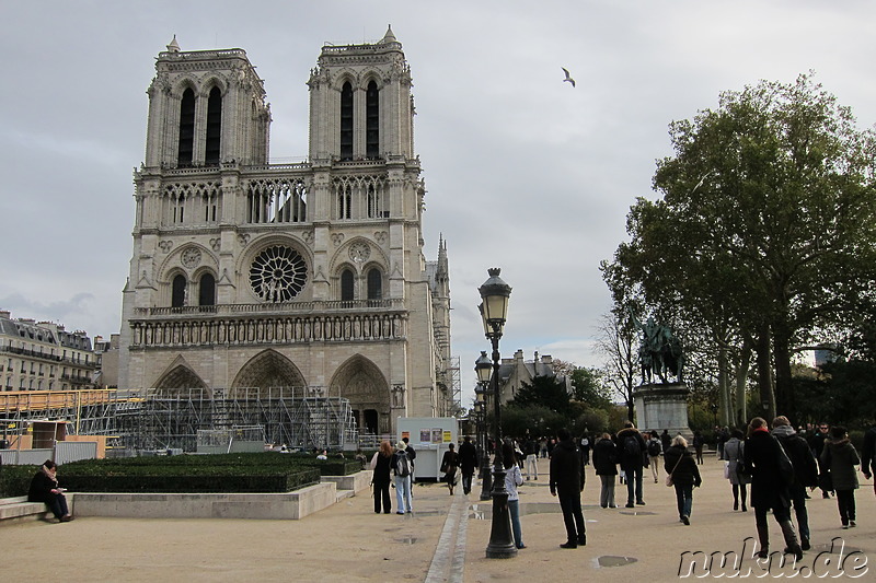 Notre Dame in Paris, Frankreich