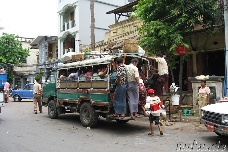 Öffentlicher Nahverkehr in Burma - Mandalay, Myanmar