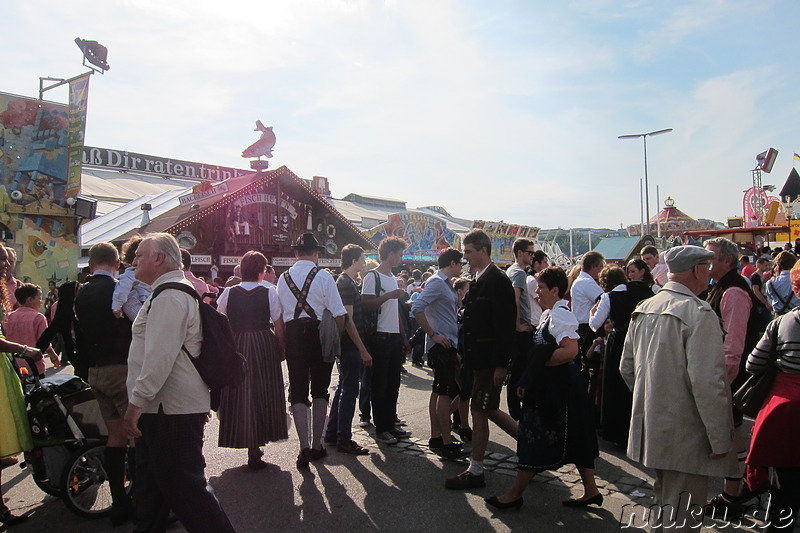 Oktoberfest 2012 auf der Theresienwiese in München