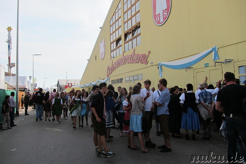 Oktoberfest 2012 auf der Theresienwiese in München