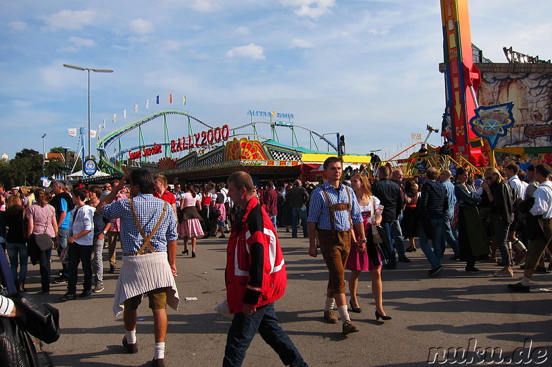 Oktoberfest 2012 auf der Theresienwiese in München