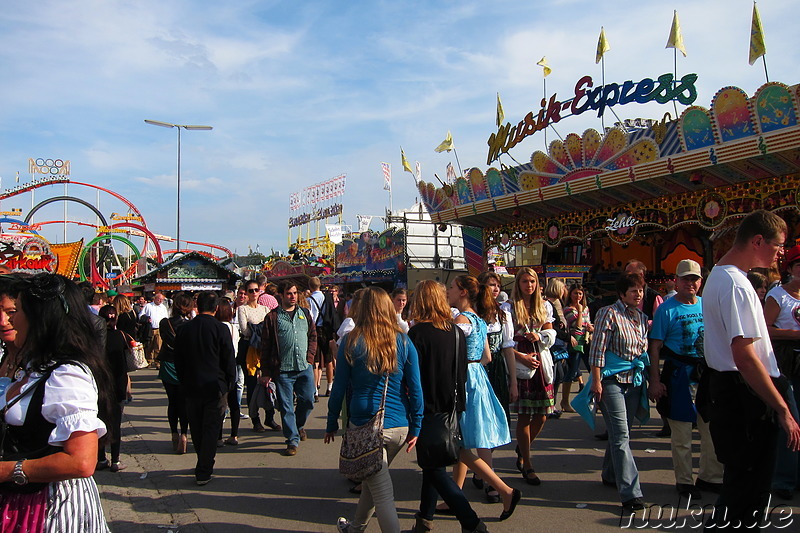 Oktoberfest 2012 auf der Theresienwiese in München