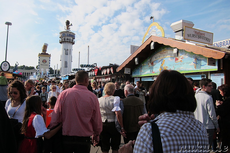 Oktoberfest 2012 auf der Theresienwiese in München