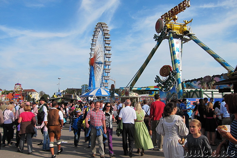 Oktoberfest 2012 auf der Theresienwiese in München