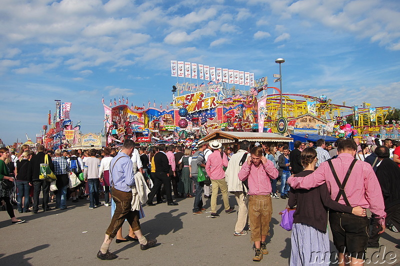 Oktoberfest 2012 auf der Theresienwiese in München