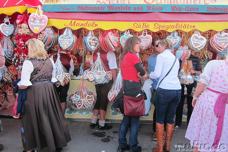 Oktoberfest 2012 auf der Theresienwiese in München