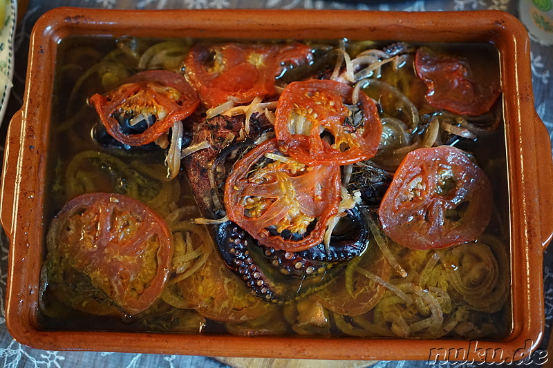 Oktopus - Portugiesischen Speisen bei Elen und Sebastian
