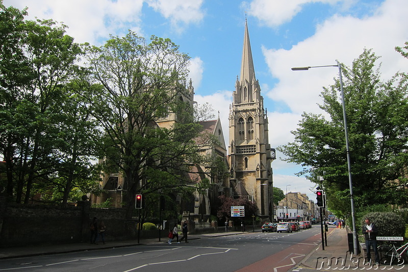 Our Lady R C Church in Cambridge, England