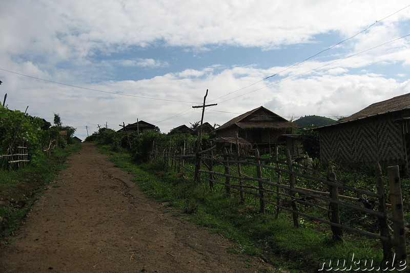 Pa-O-Village am Inle Lake, Myanmar