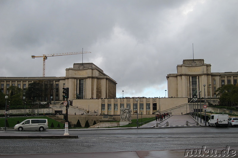 Palais de Chaillot in Paris, Frankreich