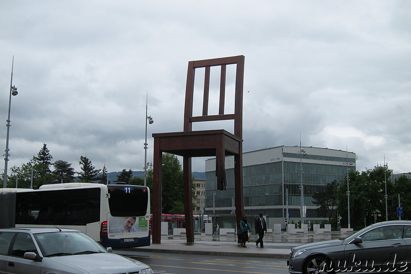 Palais des Nations - Europäischer Hauptsitz der Vereinten Nationen in Genf, Schweiz