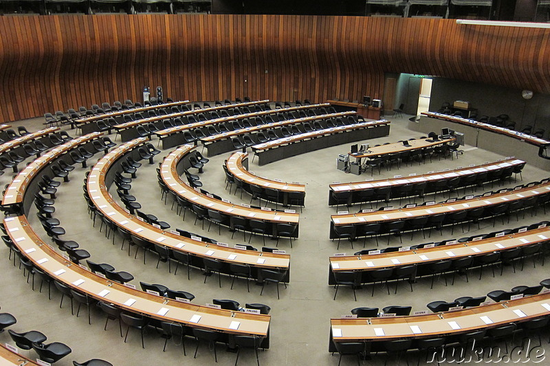 Palais des Nations - Europäischer Hauptsitz der Vereinten Nationen in Genf, Schweiz