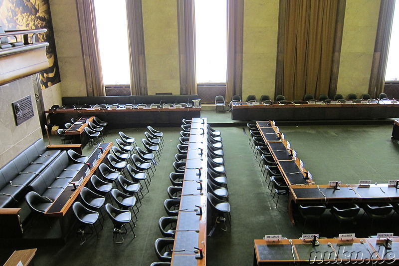 Palais des Nations - Europäischer Hauptsitz der Vereinten Nationen in Genf, Schweiz