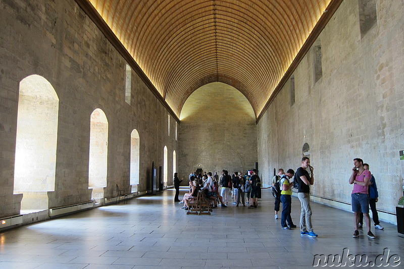 Palais des Papes - Papstpalast in Avignon, Frankreich