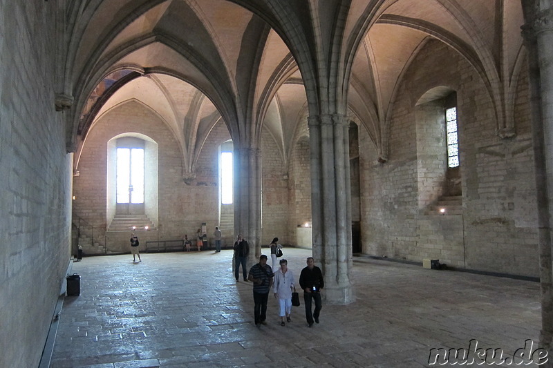 Palais des Papes - Papstpalast in Avignon, Frankreich