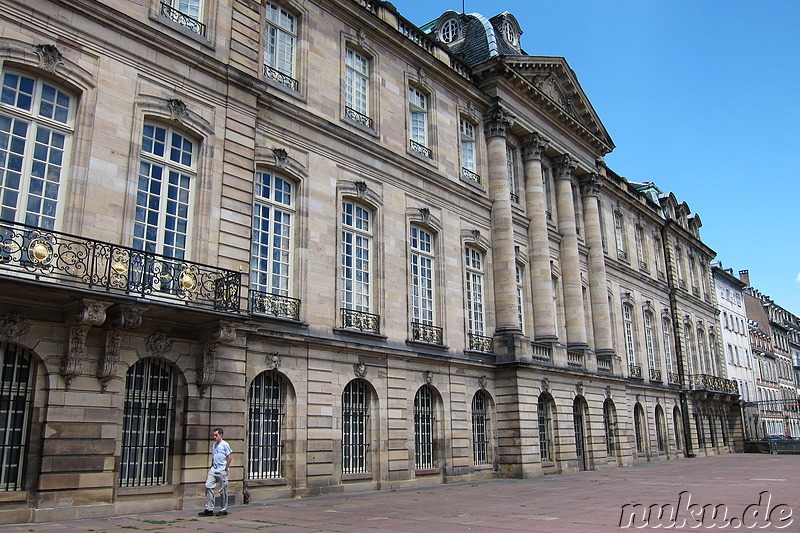 Palais Rohan in Strasbourg, Frankreich