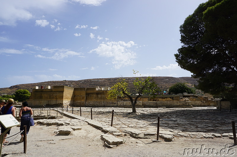 Palast von Knossos auf Kreta, Griechenland