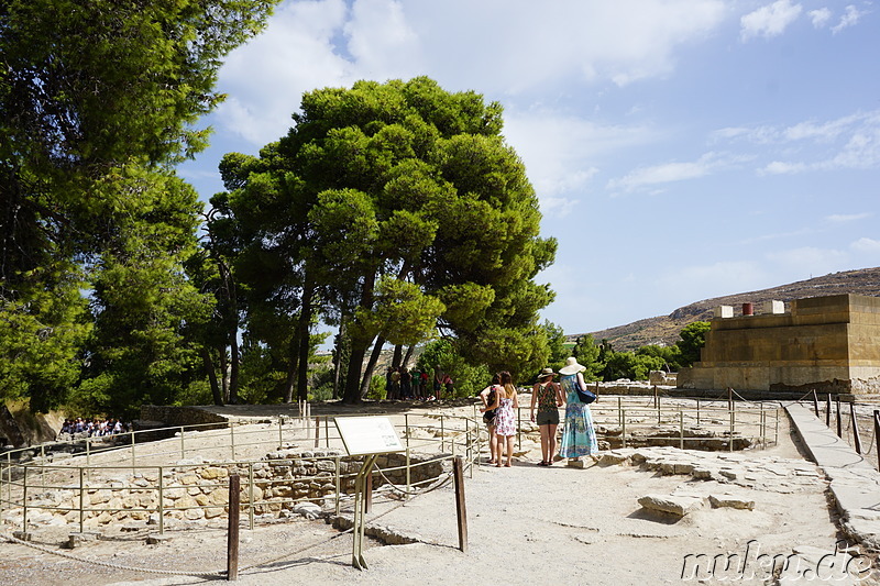 Palast von Knossos auf Kreta, Griechenland