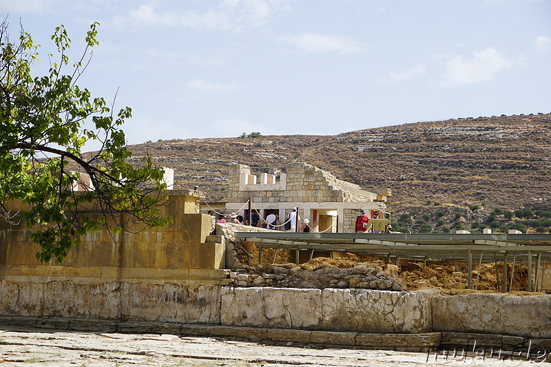 Palast von Knossos auf Kreta, Griechenland