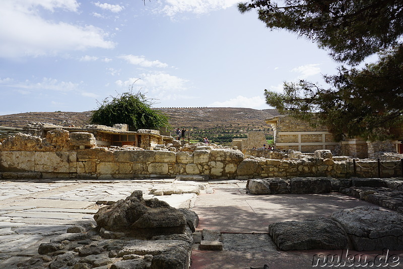 Palast von Knossos auf Kreta, Griechenland