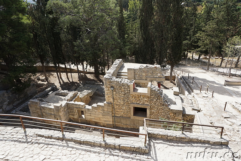 Palast von Knossos auf Kreta, Griechenland