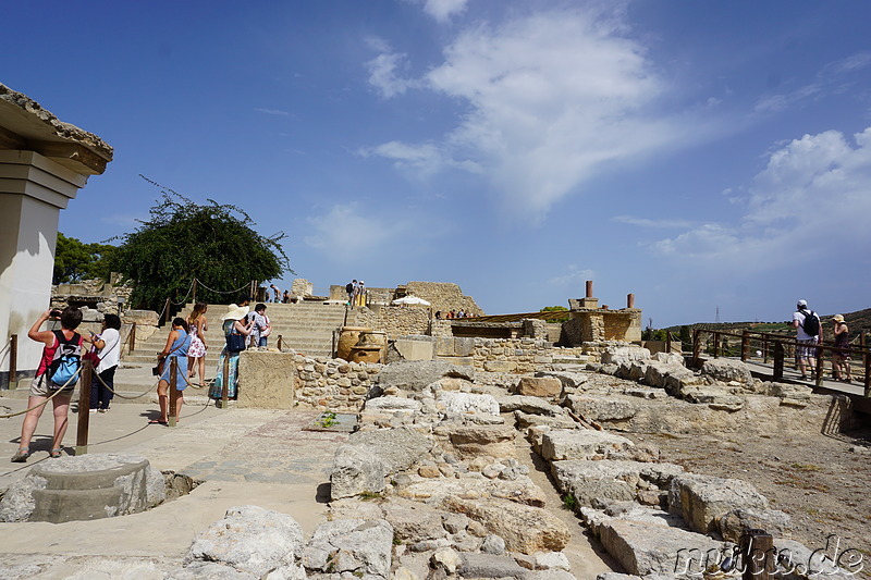 Palast von Knossos auf Kreta, Griechenland