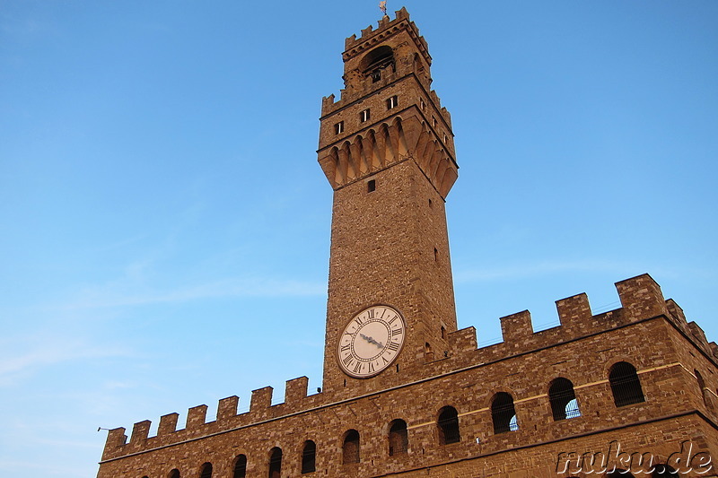 Palazzo Vecchio in Florenz, Italien