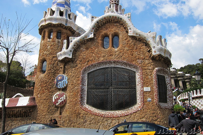 Park Güell in Barcelona, Spanien