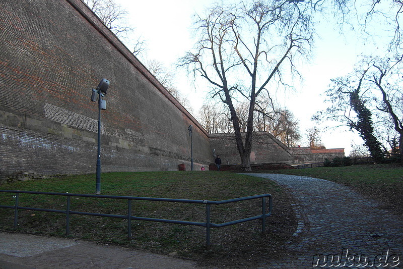 Parkanlage in Vysehrad, Prag, Tschechien