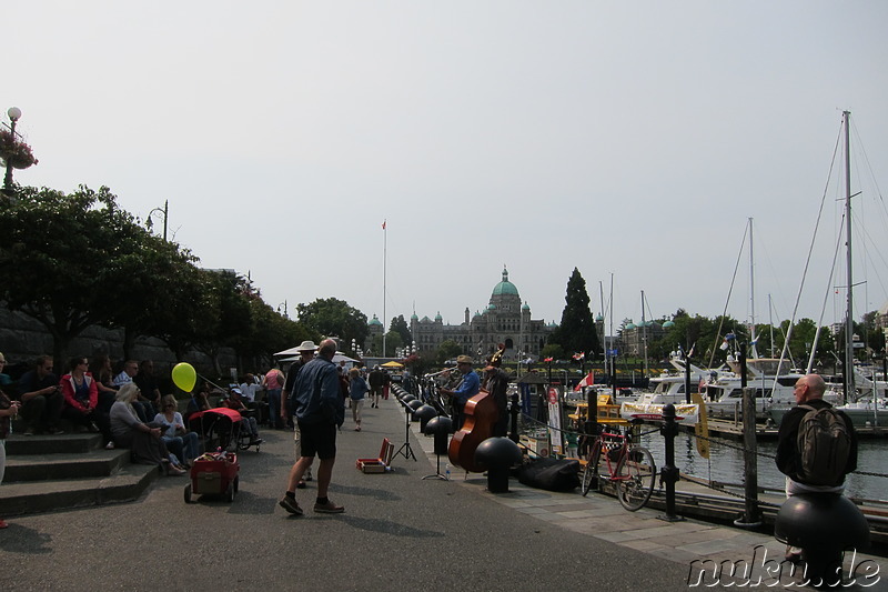 Parlamentsgebäude in Victoria auf Vancouver Island, Kanada