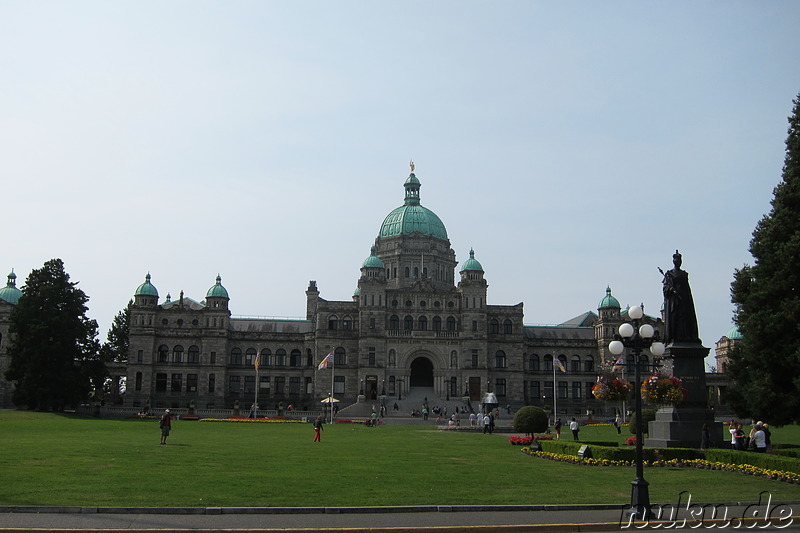 Parlamentsgebäude in Victoria auf Vancouver Island, Kanada