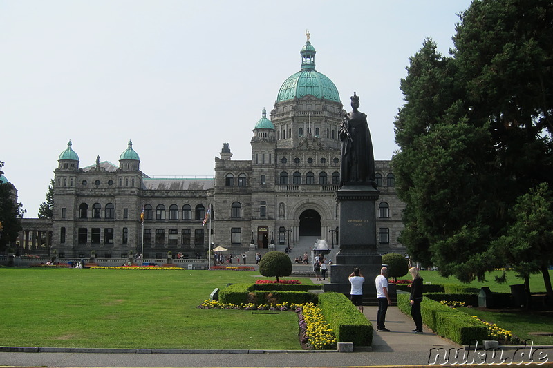 Parlamentsgebäude in Victoria auf Vancouver Island, Kanada
