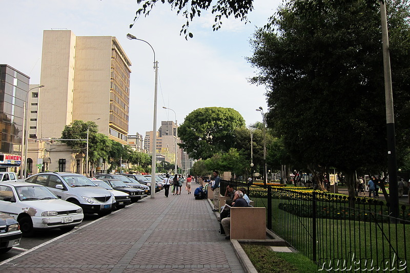 Parque Central in Lima, Peru